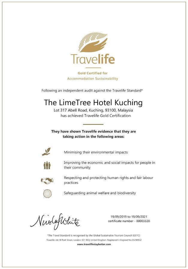 The Limetree Hotel, Kuching Zewnętrze zdjęcie